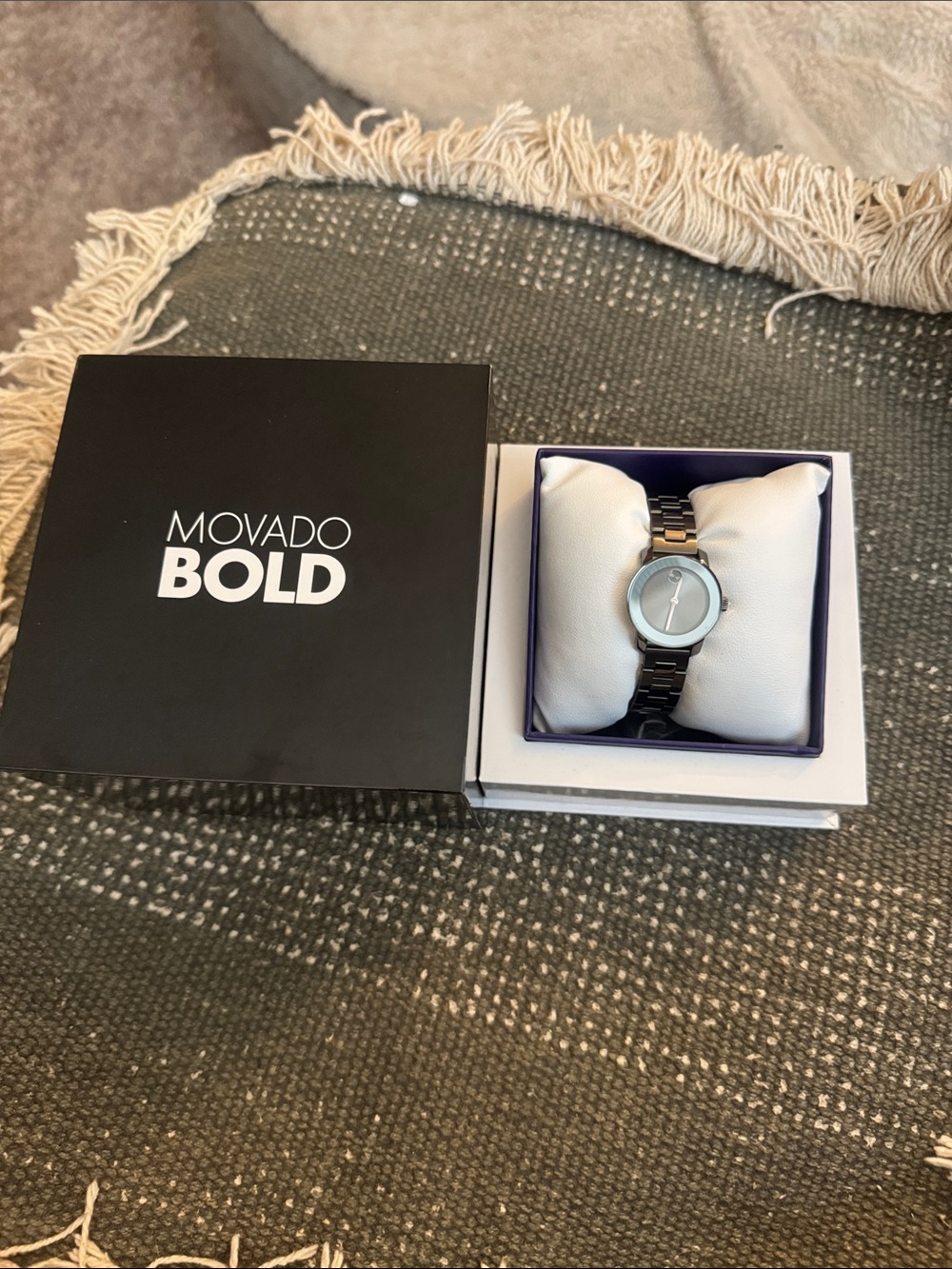 Movado Bold Stainless Steel Women's Bracelet Watch